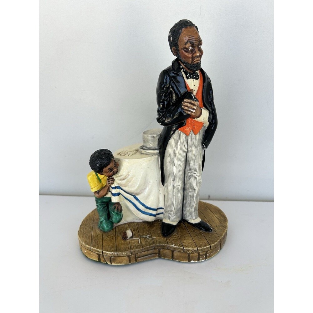 Vintage Naturecraft Little Scamp Figurine Ref 857 England Hand Painted Stonecraf